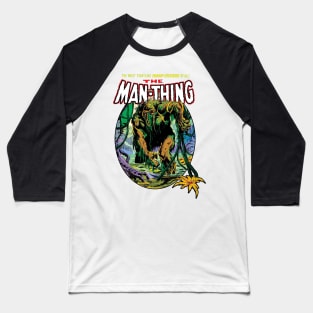 VINTAGE HORROR MAN-THING 1974 Baseball T-Shirt